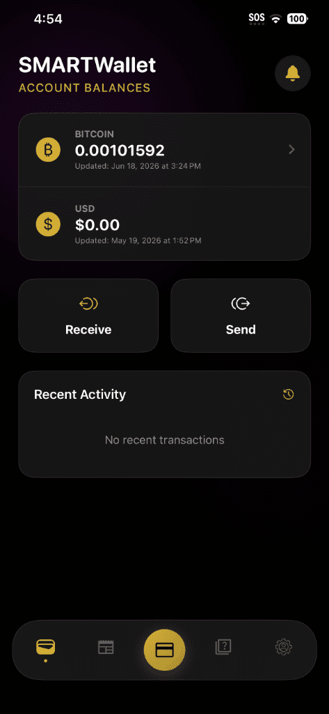 Wallet with Balance